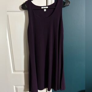 Plum Purple Nine West Sleeveless Dress Size M